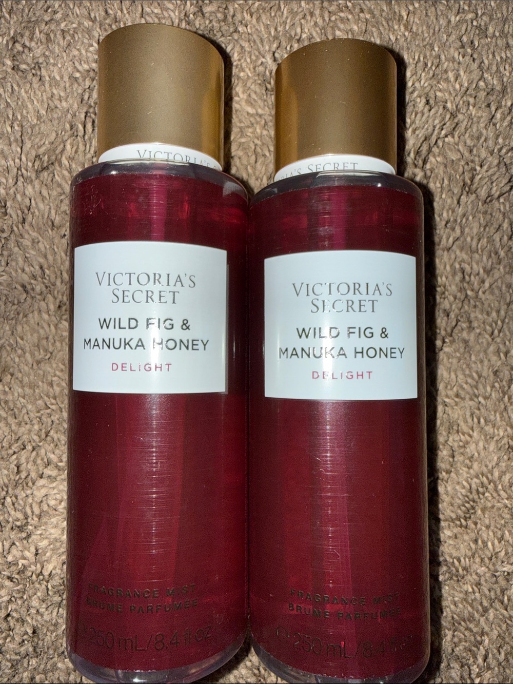 Victoria's Secret Wild Fig & Manuka Honey Mist - x2 bnib